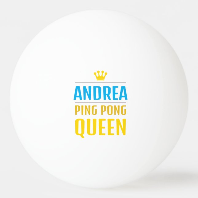 Pelota De Ping Pong Andrea (Anverso)