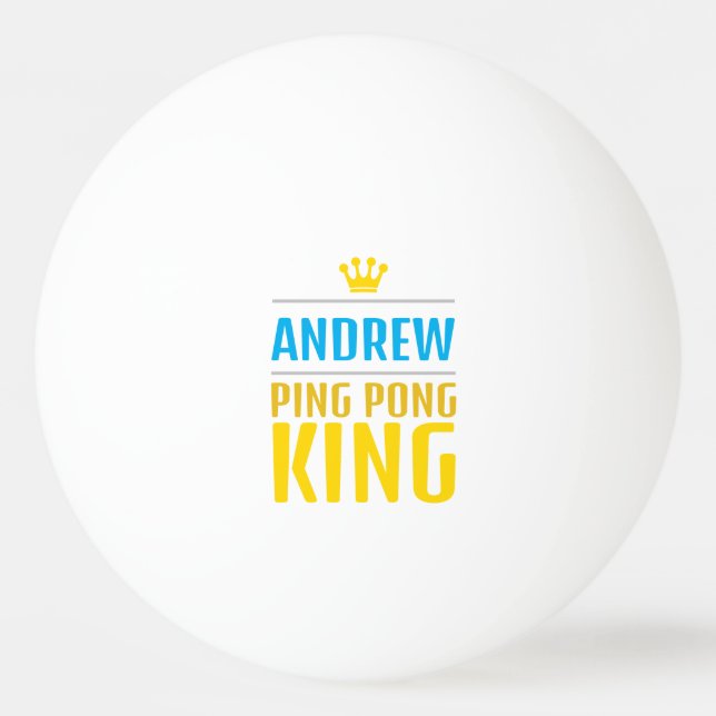 Pelota De Ping Pong Andrew (Anverso)