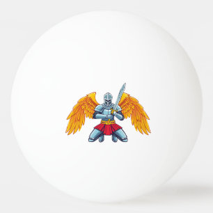 Pelota De Ping Pong Ángel con espada grande