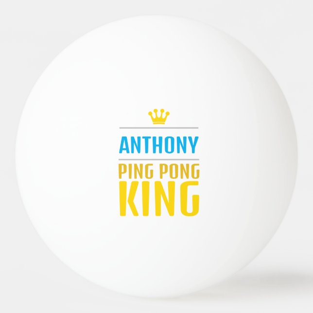 Pelota De Ping Pong Anthony (Anverso)