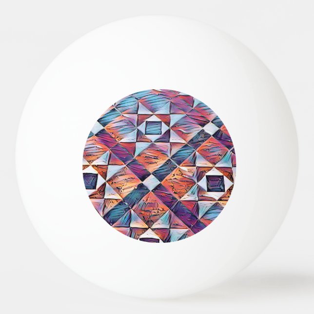 PELOTA DE PING PONG ANTIGUO SUELO DE BALDOSAS DE INGLATERRA (Anverso)