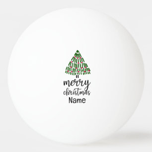 Pelota De Ping Pong Árbol de Navidad