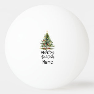 Pelota De Ping Pong Árbol de Navidad