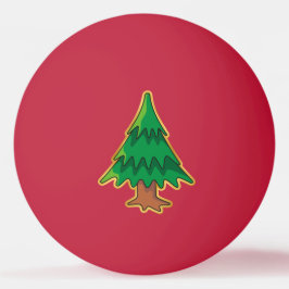 Pelota De Ping Pong árbol de Navidad