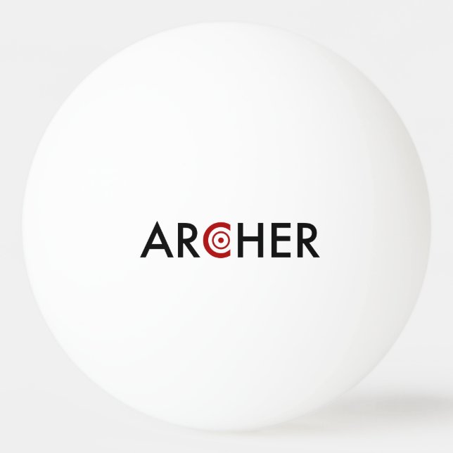 Pelota De Ping Pong Archer (Anverso)