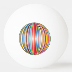 Pelota De Ping Pong Arcoiris