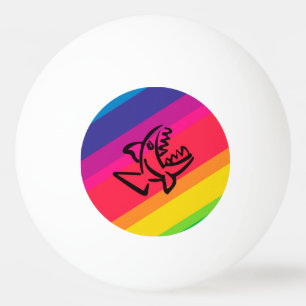 Pelota De Ping Pong Arcoiris