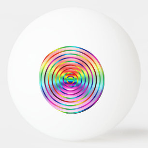 Pelota De Ping Pong Arcoiris