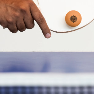 Pelota De Ping Pong Armonía Infinita: Arte de Símbolo Mandala Céltico