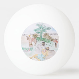 Pelota De Ping Pong Arte cristiano El buen samaritano