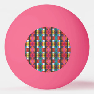 Pelota De Ping Pong Arte pop nº1 de Yeshaya Dank - unidad y armonía