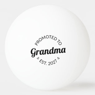 Pelota De Ping Pong Ascendida a Abuela Desde 2027 Nueva Nana Yo