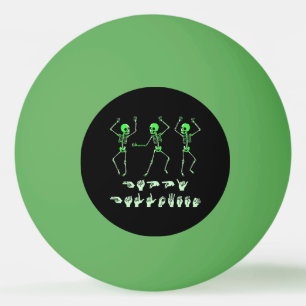 Pelota De Ping Pong ASL Feliz Halloween I - Cute Temporada Espeluznant