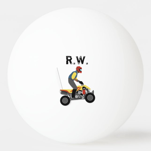 PELOTA DE PING PONG ATV (Anverso)