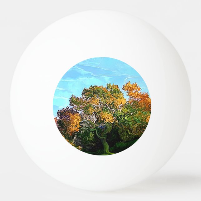 PELOTA DE PING PONG AUTUMN TREES (Anverso)