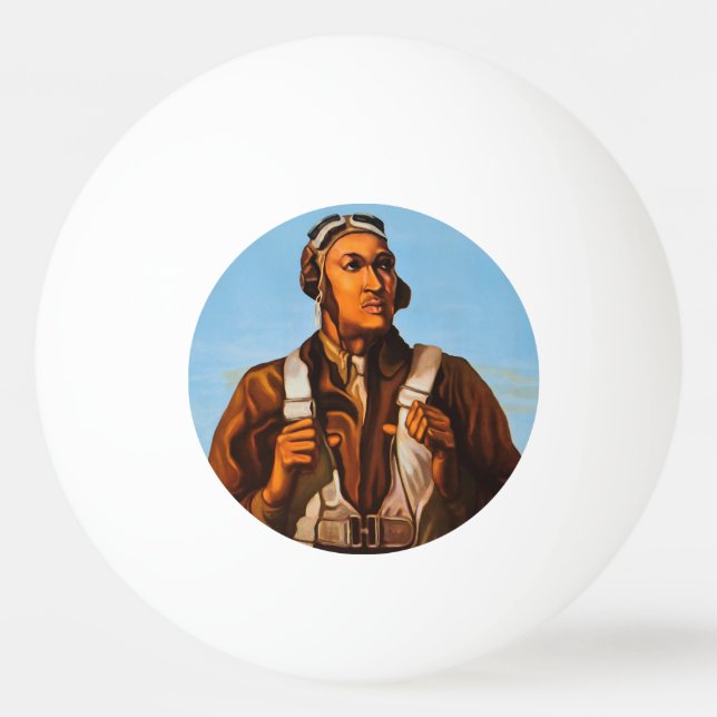 Pelota De Ping Pong Aviadores afroamericanos luchan contra pilotos de  (Anverso)