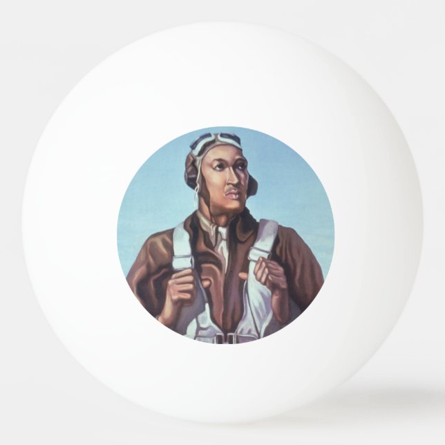 Pelota De Ping Pong Aviadores negros: Servicio militar de combate de l (Anverso)