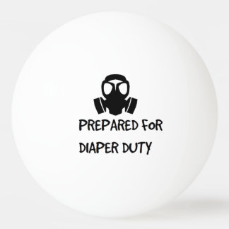 Pelota De Ping Pong Baby Shower Dad preparado para el pong de cerveza