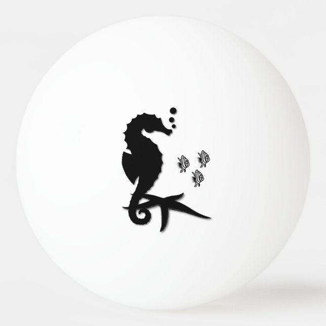 Pelota De Ping Pong Bajo el mar (Reverso)