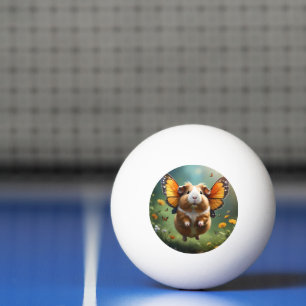 Pelota De Ping Pong "Balas de agua: El cerdo guineano toma vuelo"