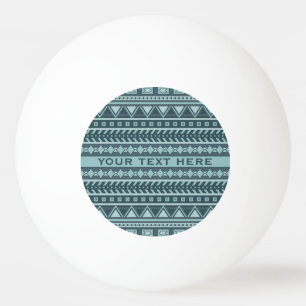 Pelota De Ping Pong Balas de ping pong de personalizado de patrón Azte