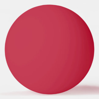 Pelota De Ping Pong Ball Ping Pong en color rojo sólido