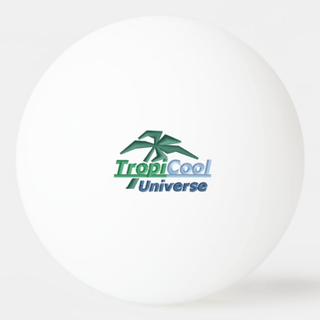Pelota De Ping Pong Ball TCU Ping-Pong (Anverso)
