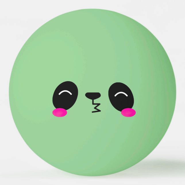 Pelota De Ping Pong Balle De Ping Pong Fan Panda (Anverso)
