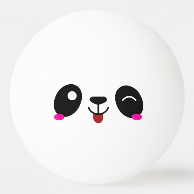 Pelota De Ping Pong Balle De Ping Pong Mocking Panda (Anverso)