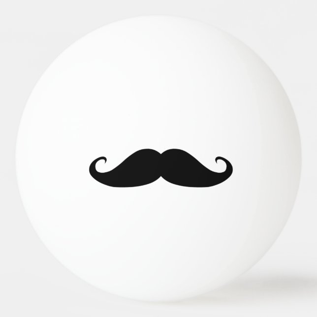 Pelota De Ping Pong Balón de ping pong de Mustache (Reverso)