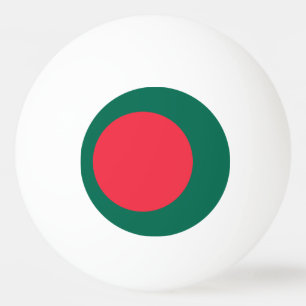 Pelota De Ping Pong Balón especial de ping pong con bandera de Banglad