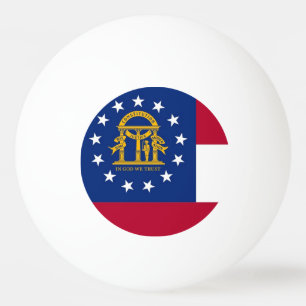 Pelota De Ping Pong Balón especial de ping pong con bandera de Georgia