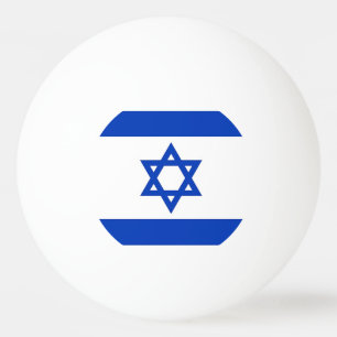 Pelota De Ping Pong Balón especial de ping pong con bandera de Israel