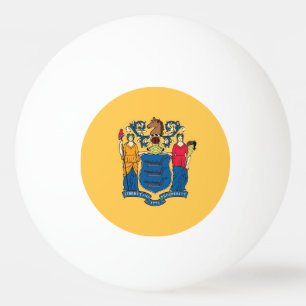 Pelota De Ping Pong Balón especial de ping pong con bandera de Nueva J