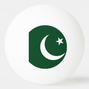 Pelota De Ping Pong Balón especial de ping pong con bandera de Pakistá
