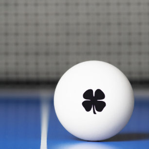 Pelota De Ping Pong Baloncesto de ping pong blanco de 3 estrellas Blac