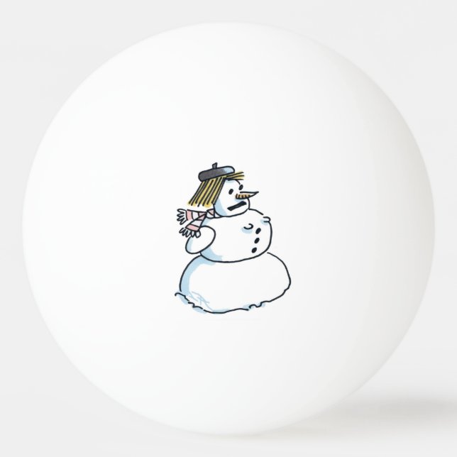Pelota De Ping Pong Baloncesto de ping pong de 1 estrella (Anverso)