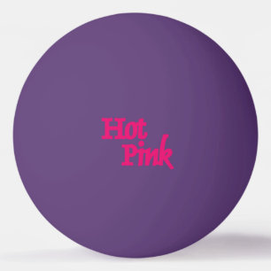 Pelota De Ping Pong Baloncesto de ping pong morado de 1 estrella Hot P