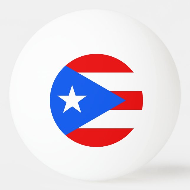 Pelota De Ping Pong Baloncesto especial de ping pong con bandera de Pu (Reverso)