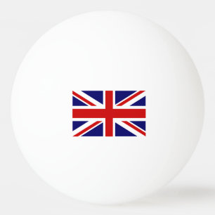 Pelota De Ping Pong Balones de ping pong con bandera británica para e