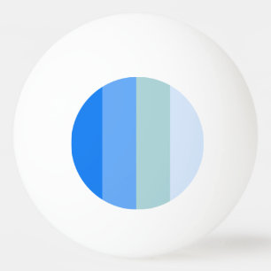 Pelota De Ping Pong Bandas azules marítimas