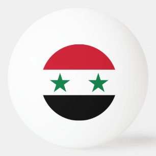 Pelota De Ping Pong Bandera antigua de Siria