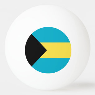 Pelota De Ping Pong Bandera bahameña