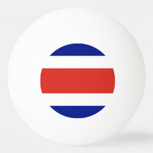 Pelota De Ping Pong Bandera Civil de Costa Rica