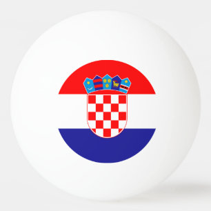 Pelota De Ping Pong Bandera croata