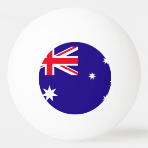 Pelota De Ping Pong Bandera de Australia