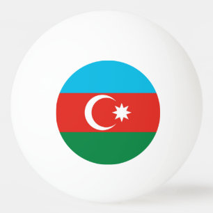 Pelota De Ping Pong Bandera de Azerbaiyán