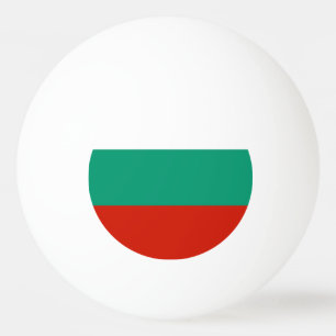 Pelota De Ping Pong Bandera de Bulgaria