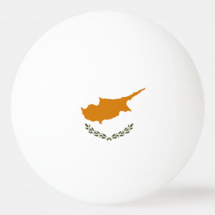 Pelota De Ping Pong Bandera de Chipre