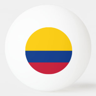 Pelota De Ping Pong Bandera de Colombia